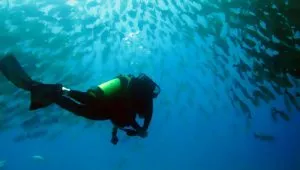 scuba diving on the atlantic coast of Costa Rica